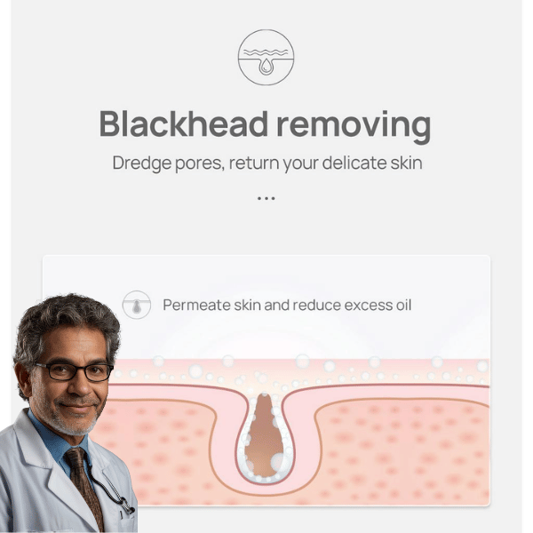 Máscara Removedora de Cravos - Peeling Facial de Limpeza Profunda (30g)