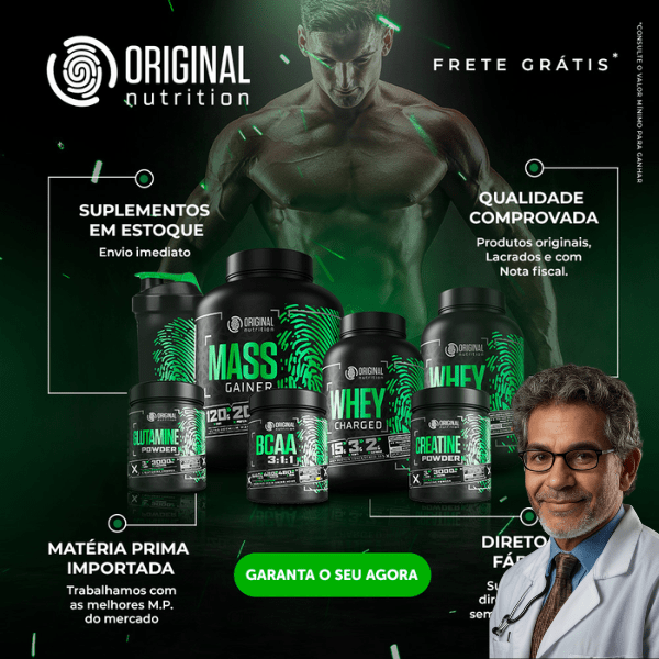 mall inline badgeKit Whey Protein Charged Original + Bcaa + Creatina + Shaker - Melhor custo benefício