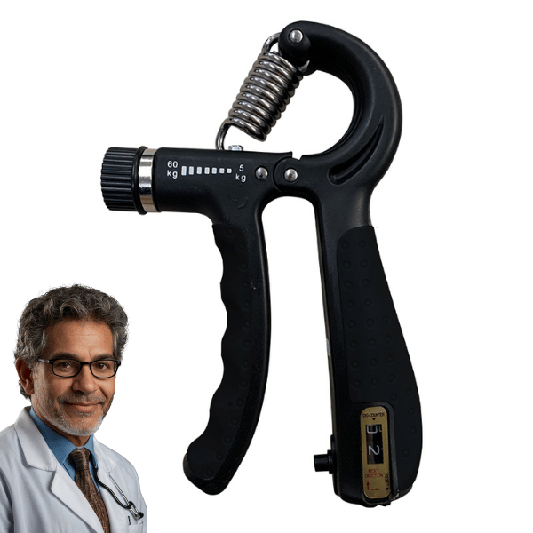 Aderência de mão Hand grip 5-60KG Exercite a força do antebraço e dos dedos