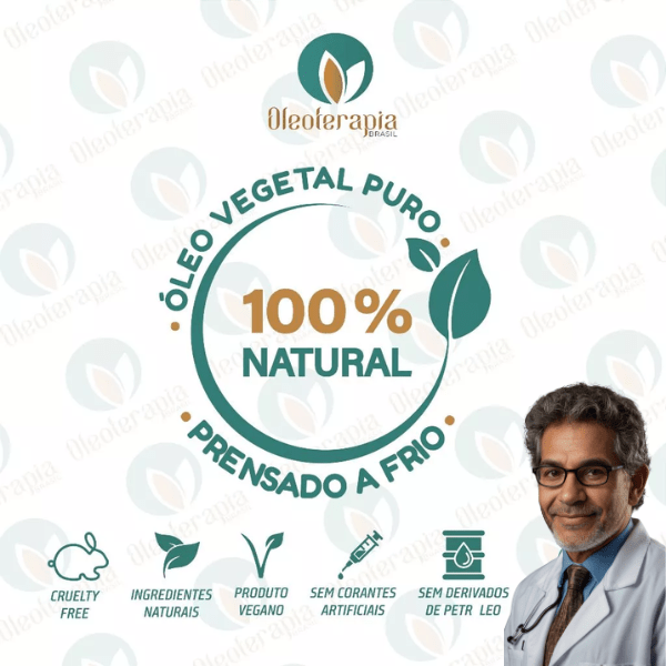 🌿Goiaba - Óleo Vegetal de Semente de Goiaba 100% Natural 🌿