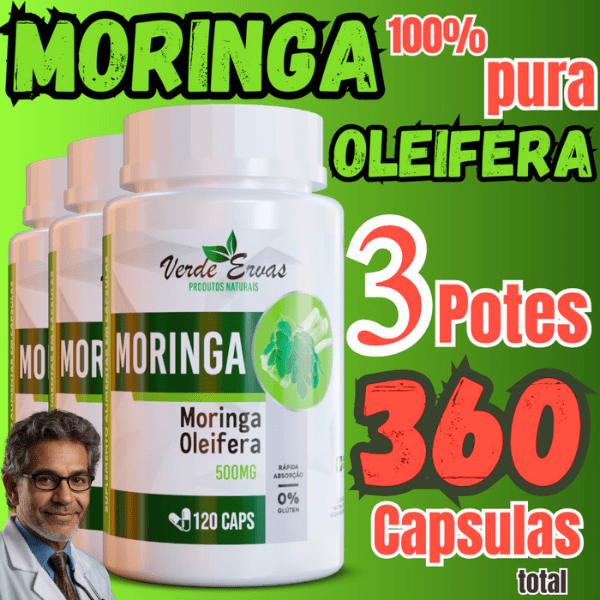 ⭐Kit Leve 3 Pague 2 Moringa - A Planta da Vida