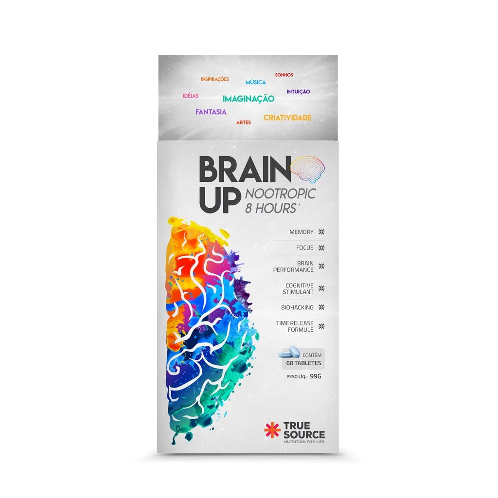 Nootrópico Brain Up 60 Tabletes - True Source