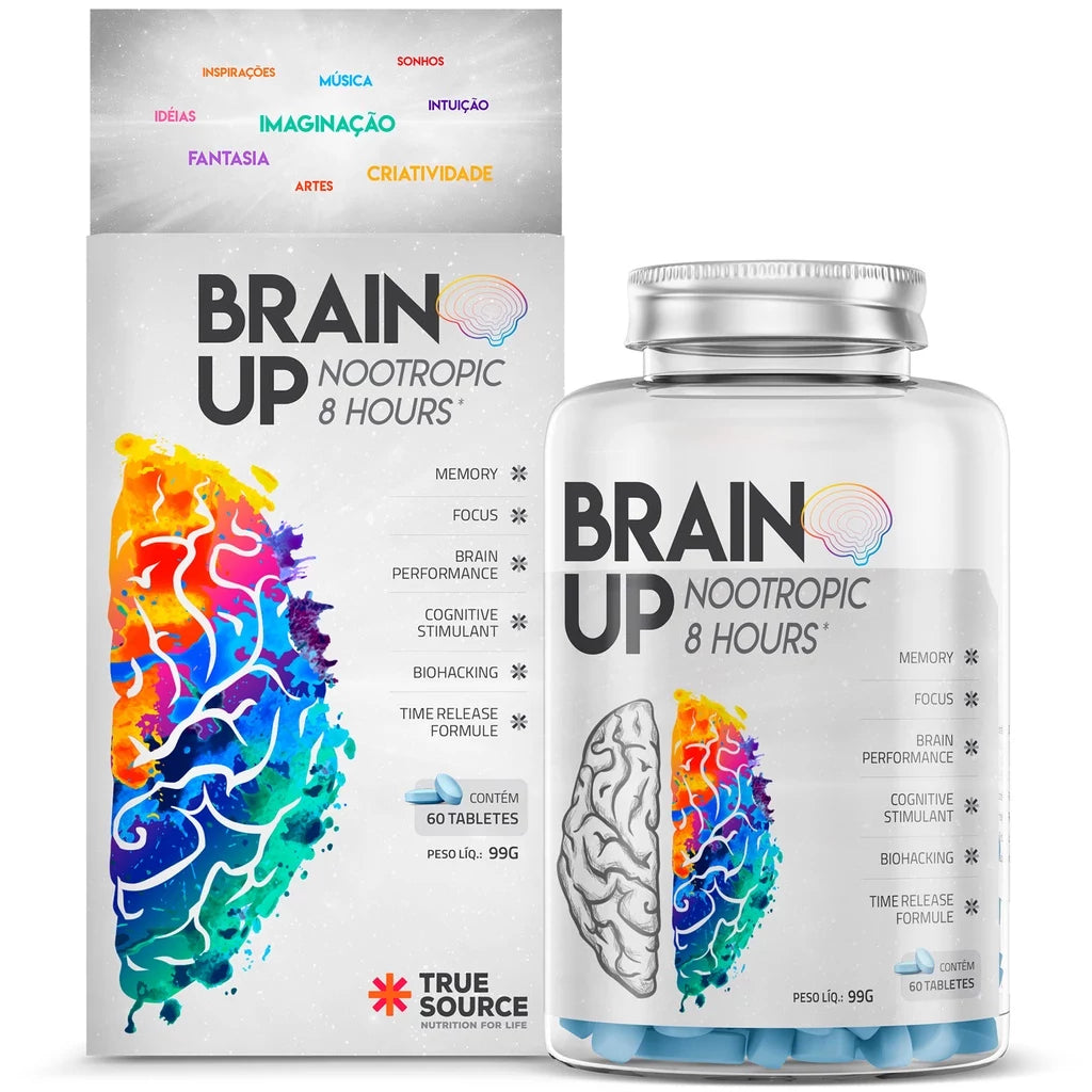 Nootrópico Brain Up 60 Tabletes - True Source