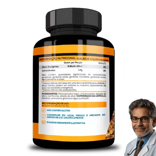 Super Kit Feno Grego + Tribus + Maca Peruana Negra + Ashwaganda 120 Capsulas - Bionutri
