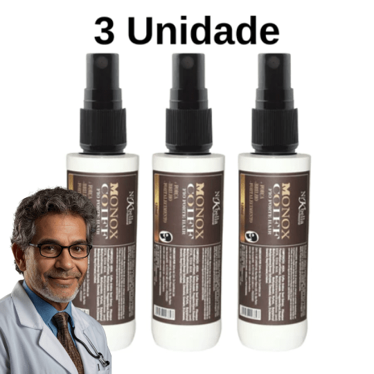 Monox-Coiff: Previne a calvície com tecnologia da cafeína ☕️ Crescimento e fortalecimento capilar para homens e mulheres!