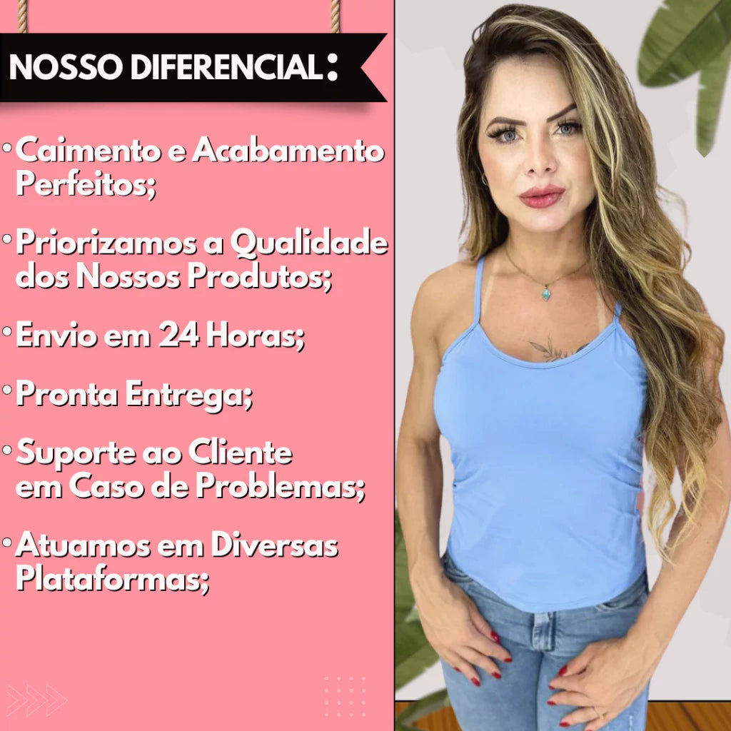Regata com Bojo – Praticidade, Estilo e Qualidade em Cada Detalhe!