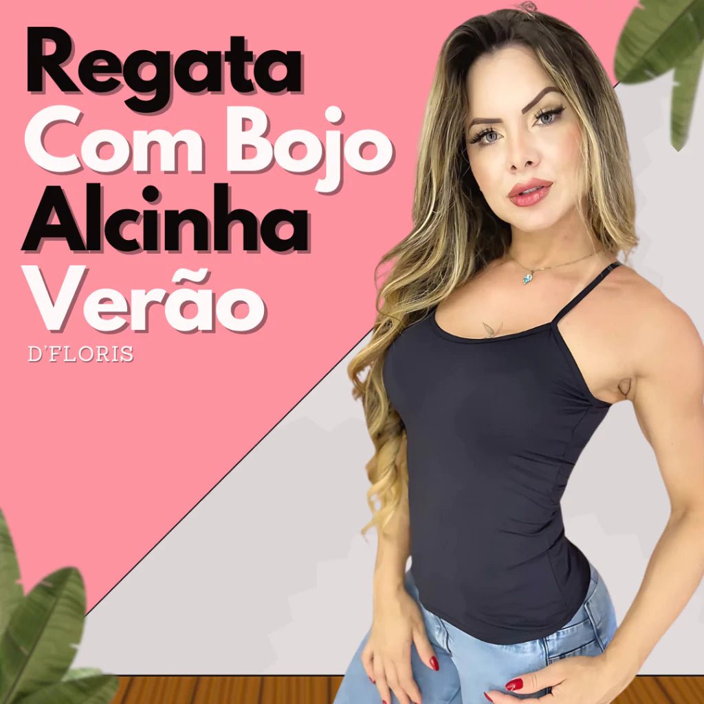 Regata com Bojo – Praticidade, Estilo e Qualidade em Cada Detalhe!