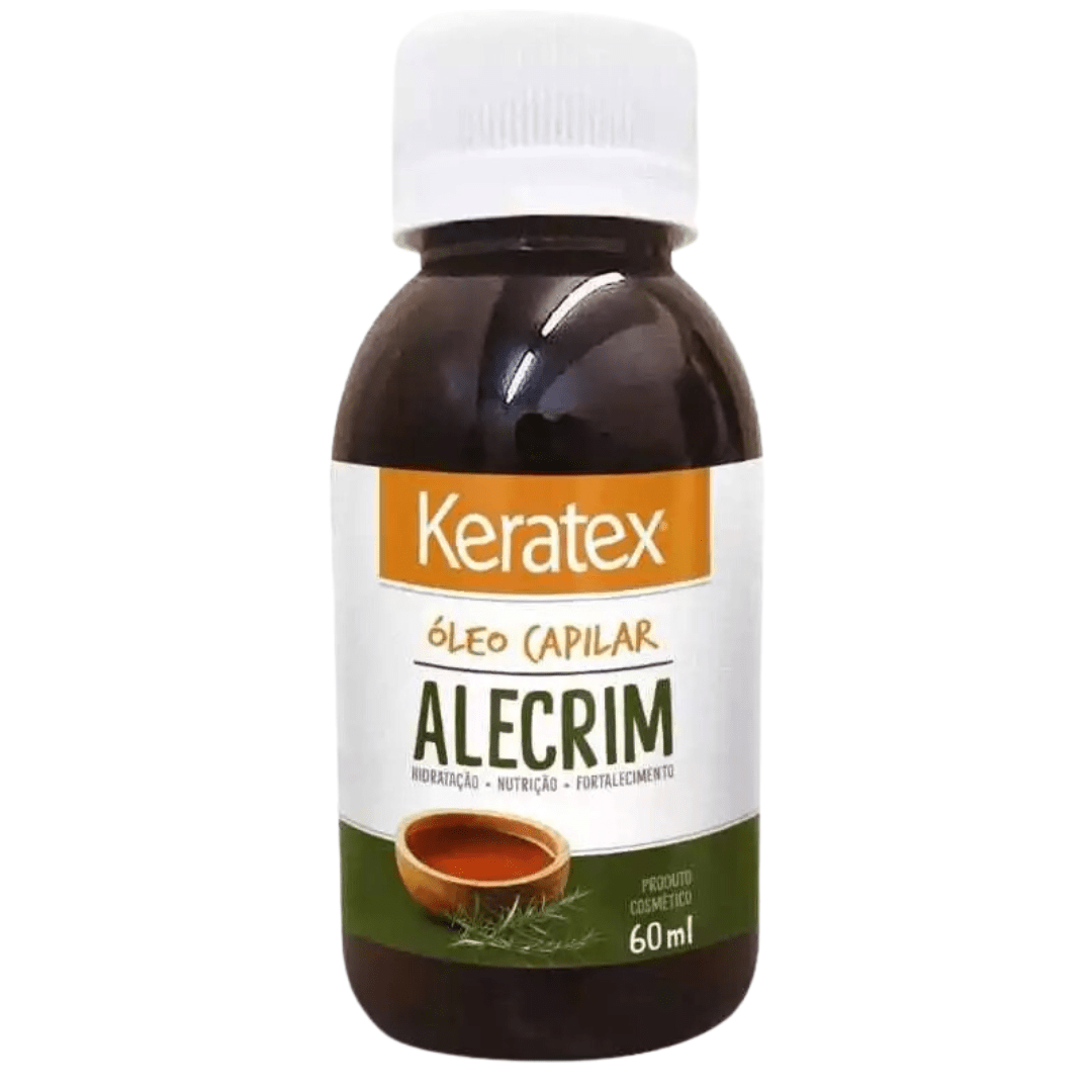 Kit Óleo Capilar Keratex: Rícino + Coco + Alecrim (60ml)