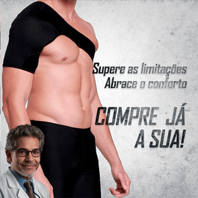 Ombreira Ortopédica Suporte Ombro Neoprene Tensor