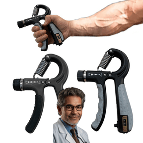 Aderência de mão Hand grip 5-60KG Exercite a força do antebraço e dos dedos