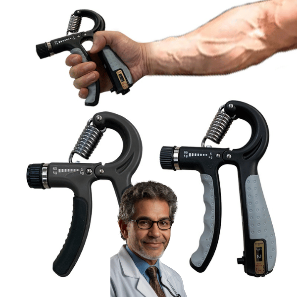 Aderência de mão Hand grip 5-60KG Exercite a força do antebraço e dos dedos