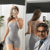 Macacão Rafa Novo estilo  Sexy Influencer One-Piece