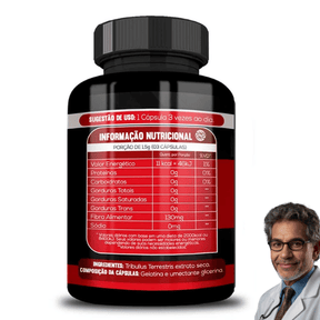 Super Kit Feno Grego + Tribus + Maca Peruana Negra + Ashwaganda 120 Capsulas - Bionutri