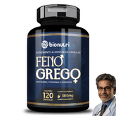 Feno Grego Com Boro + Vitaminas e Minerais 500mg 120 Capsulas